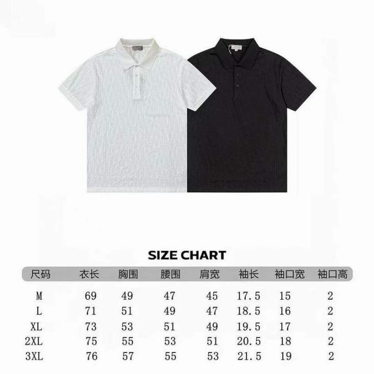 Dior Polo Shirts Short _SKUDiorM-3XL8qx19328494